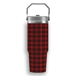 ScotsTee Shop Scottish Smeaton 1985 Tartan Flip Straw Tumbler 20oz 30oz