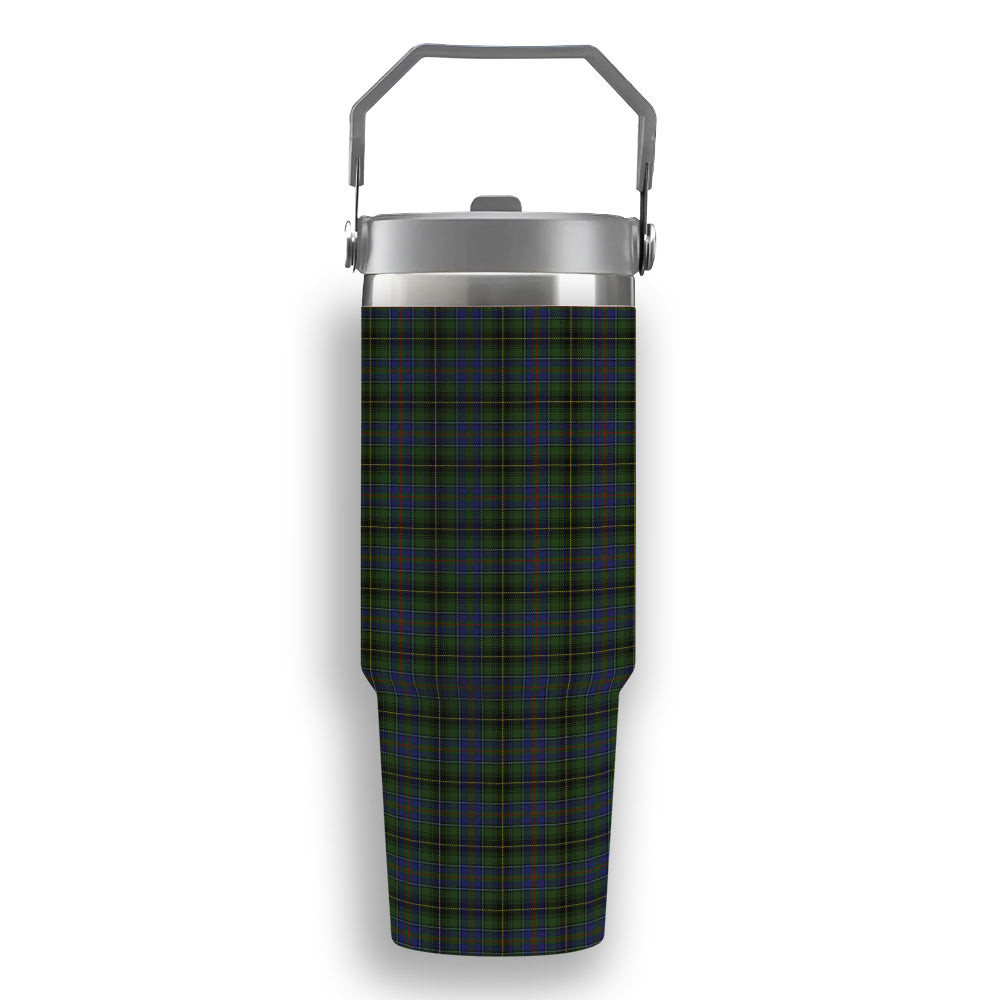 ScotsTee Shop Scottish MacInnes Tartan Flip Straw Tumbler 20oz 30oz