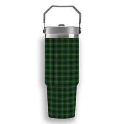 ScotsTee Shop Scottish McArthur Tartan Flip Straw Tumbler 20oz 30oz