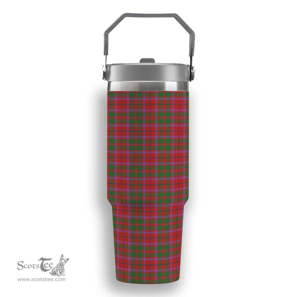 ScotsTee Shop Scottish Shaw of Tordarroch Ancient Tartan Flip Straw Tumbler 20oz 30oz