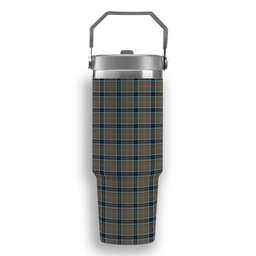ScotsTee Shop Scottish McTavish Hunting Ancient Tartan Flip Straw Tumbler 20oz 30oz