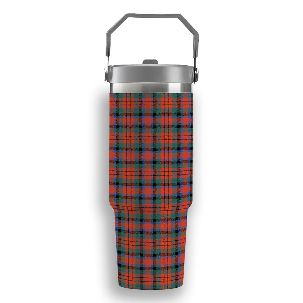 ScotsTee Shop Scottish McDuff Ancient Tartan Flip Straw Tumbler 20oz 30oz