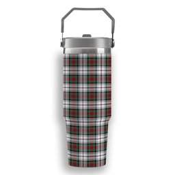ScotsTee Shop Scottish MacDuff Dress Modern Tartan Flip Straw Tumbler 20oz 30oz