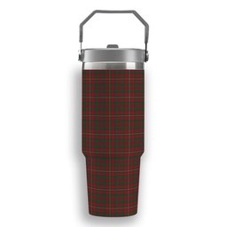 ScotsTee Shop Scottish McKinnon Tartan Flip Straw Tumbler 20oz 30oz