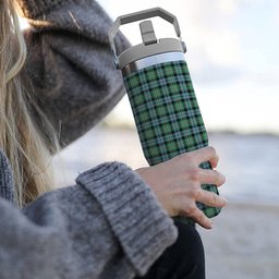 ScotsTee Shop Scottish Melville SC Tartan Flip Straw Tumbler 20oz 30oz