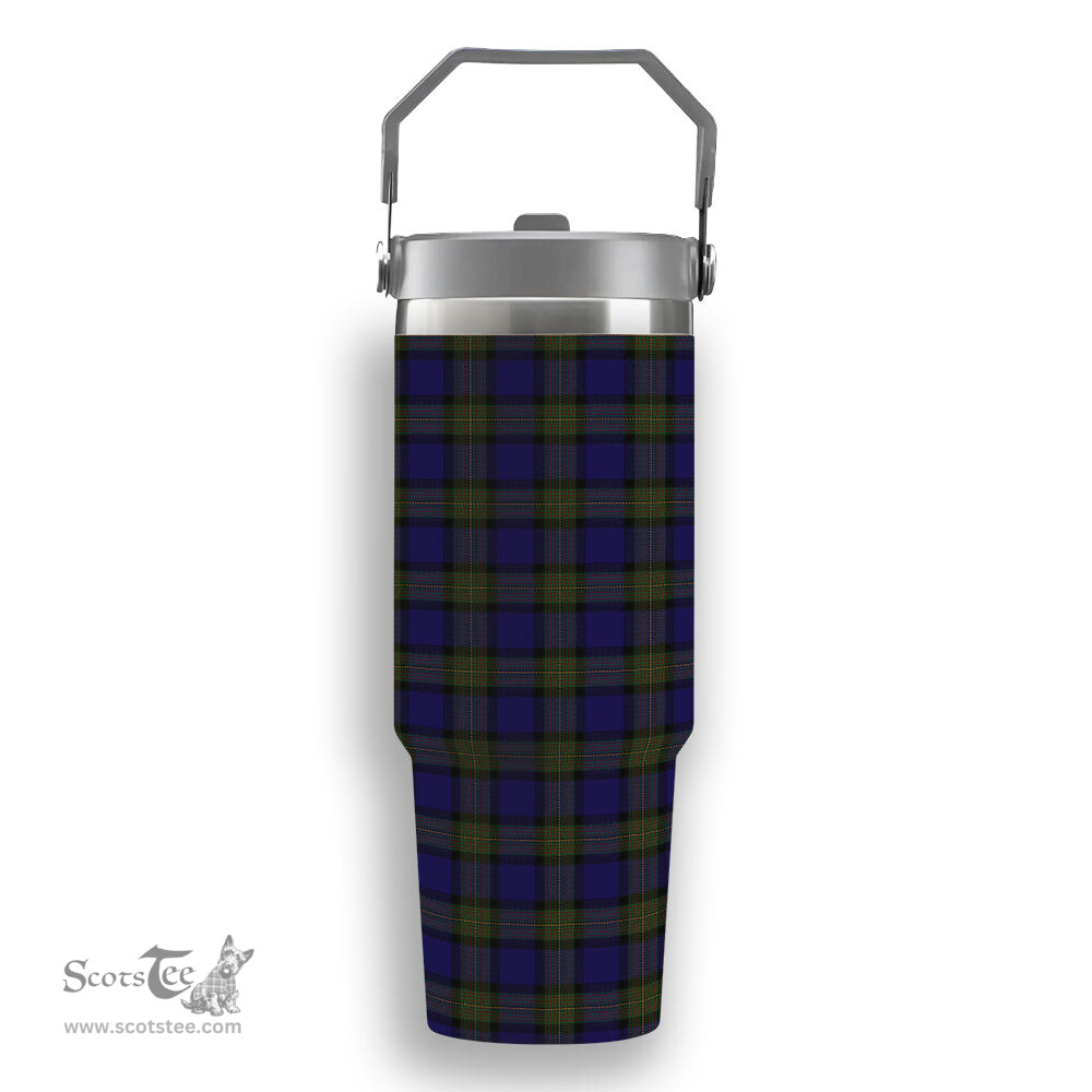 ScotsTee Shop Scottish Minnick Tartan Flip Straw Tumbler 20oz 30oz