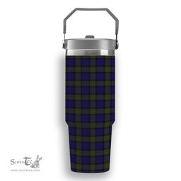 ScotsTee Shop Scottish Minnick Tartan Flip Straw Tumbler 20oz 30oz