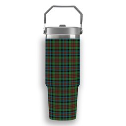 ScotsTee Shop Scottish MacDuff Hunting Ancient Tartan Flip Straw Tumbler 20oz 30oz