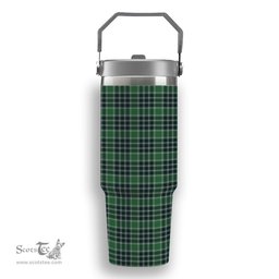 ScotsTee Shop Scottish McDonald Lord of the Isles Hunting Modern Tartan Flip Straw Tumbler 20oz 30oz