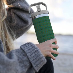 ScotsTee Shop Scottish Moncreiffe of Atholl Ancient Tartan Flip Straw Tumbler 20oz 30oz