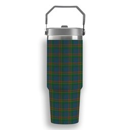 ScotsTee Shop Scottish Yorkland Tartan Flip Straw Tumbler 20oz 30oz