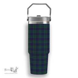 ScotsTee Shop Scottish Strachan Modern Tartan Flip Straw Tumbler 20oz 30oz