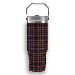 ScotsTee Shop Scottish Watson Kirby Tartan Flip Straw Tumbler 20oz 30oz