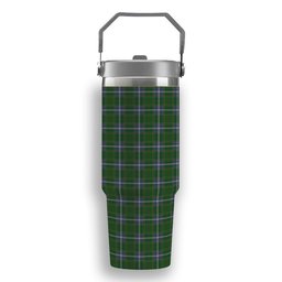 ScotsTee Shop Scottish Pringle Tartan Flip Straw Tumbler 20oz 30oz