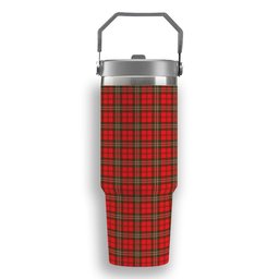 ScotsTee Shop Scottish Scott Modern Tartan Flip Straw Tumbler 20oz 30oz