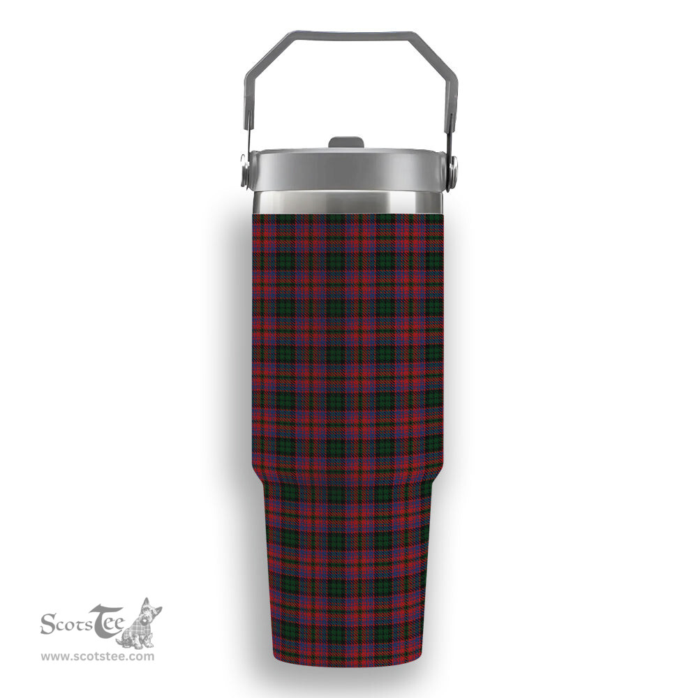 ScotsTee Shop Scottish MacInroy Tartan Flip Straw Tumbler 20oz 30oz