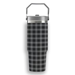 ScotsTee Shop Scottish O'Sullivan-Beare Tartan Flip Straw Tumbler 20oz 30oz