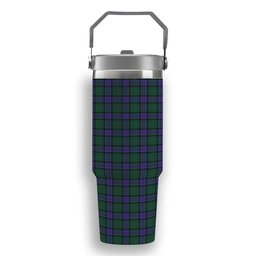 ScotsTee Shop Scottish Sinclair Hunting Modern Tartan Flip Straw Tumbler 20oz 30oz
