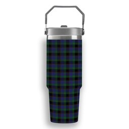 ScotsTee Shop Scottish Meoni Tartan Flip Straw Tumbler 20oz 30oz