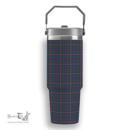 ScotsTee Shop Scottish Hyndman Tartan Flip Straw Tumbler 20oz 30oz