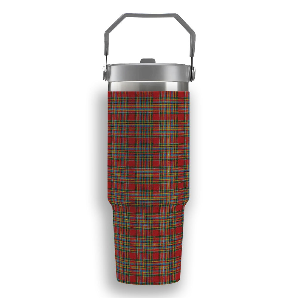 ScotsTee Shop Scottish MacKintosh 8 Tartan Flip Straw Tumbler 20oz 30oz
