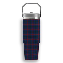 ScotsTee Shop Scottish Montgomery of Ayrshire Modern Tartan Flip Straw Tumbler 20oz 30oz