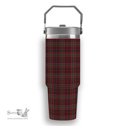 ScotsTee Shop Scottish Innes 1 Tartan Flip Straw Tumbler 20oz 30oz