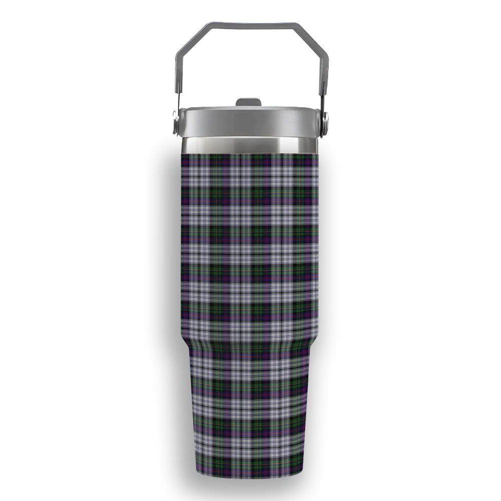 ScotsTee Shop Scottish Malcolm Dress Lochcarron 2005 Tartan Flip Straw Tumbler 20oz 30oz