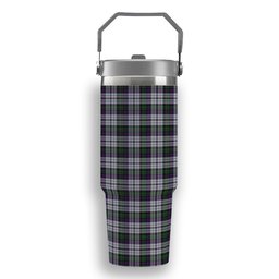 ScotsTee Shop Scottish Malcolm Dress Lochcarron 2005 Tartan Flip Straw Tumbler 20oz 30oz