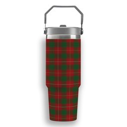 ScotsTee Shop Scottish MacPhie Tartan Flip Straw Tumbler 20oz 30oz
