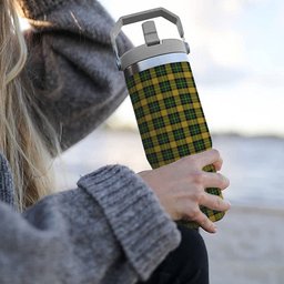 ScotsTee Shop Scottish Jacobite 2 Tartan Flip Straw Tumbler 20oz 30oz