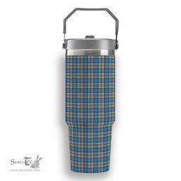 ScotsTee Shop Scottish Napier Ancient Tartan Flip Straw Tumbler 20oz 30oz