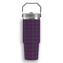 ScotsTee Shop Scottish O'Riagain Tartan Flip Straw Tumbler 20oz 30oz