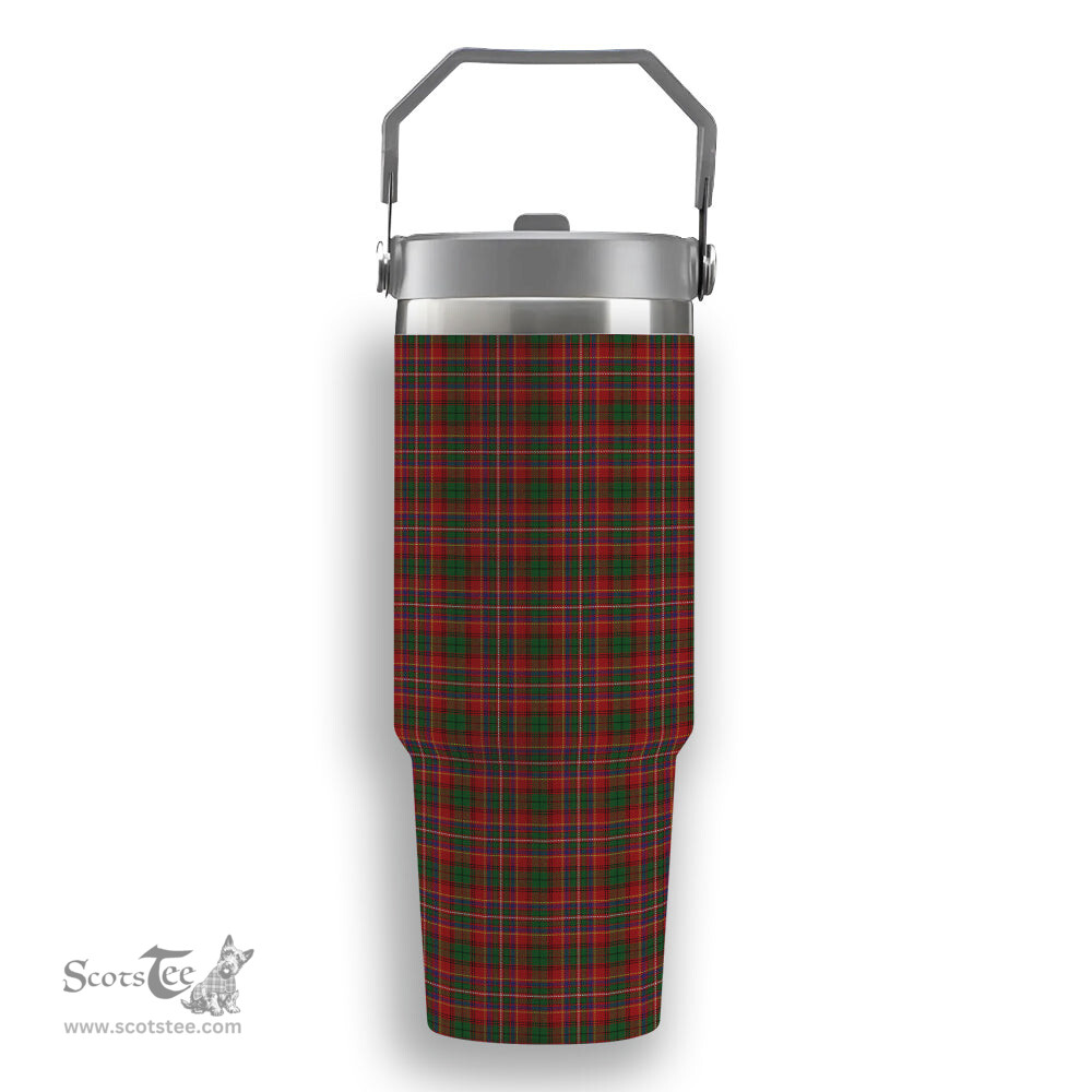 ScotsTee Shop Scottish Innes Tartan Flip Straw Tumbler 20oz 30oz