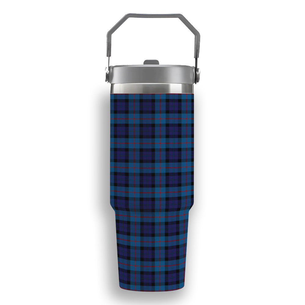 ScotsTee Shop Scottish MacCorquodale 2 Tartan Flip Straw Tumbler 20oz 30oz