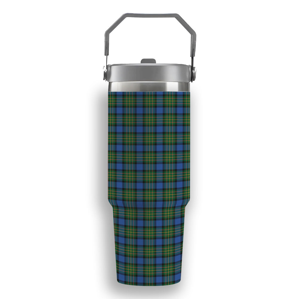 ScotsTee Shop Scottish McLaren Ancient Tartan Flip Straw Tumbler 20oz 30oz