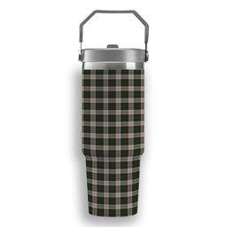 ScotsTee Shop Scottish MacKinnon Dress Tartan Flip Straw Tumbler 20oz 30oz