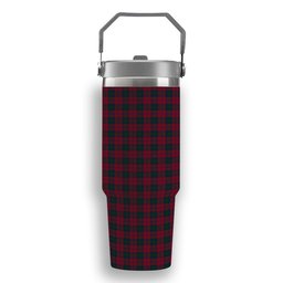 ScotsTee Shop Scottish Lindsay 1 Tartan Flip Straw Tumbler 20oz 30oz