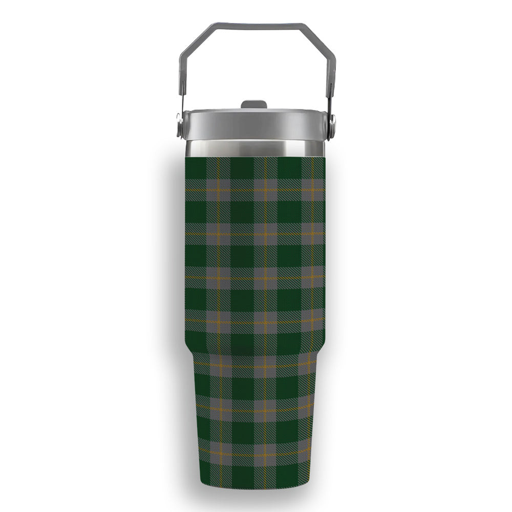 ScotsTee Shop Scottish Ledford Tartan Flip Straw Tumbler 20oz 30oz