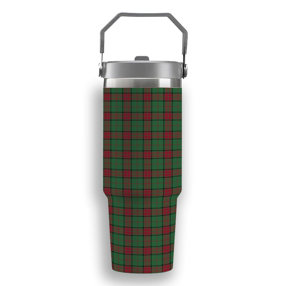 ScotsTee Shop Scottish Maxwell Hunting Modern Tartan Flip Straw Tumbler 20oz 30oz