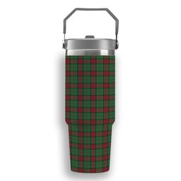 ScotsTee Shop Scottish Maxwell Hunting Modern Tartan Flip Straw Tumbler 20oz 30oz