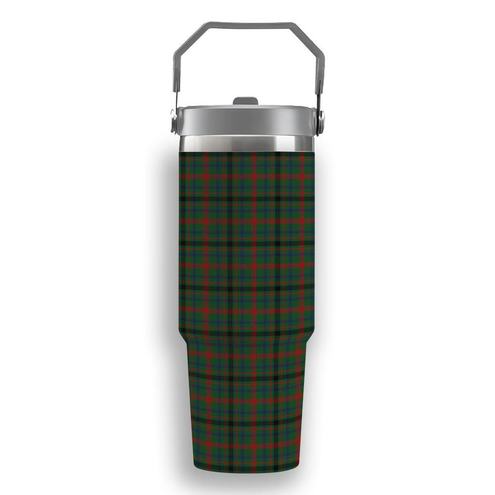 ScotsTee Shop Scottish MacDonagh Tartan Flip Straw Tumbler 20oz 30oz