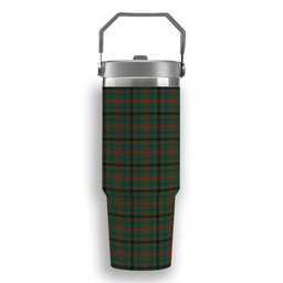 ScotsTee Shop Scottish MacDonagh Tartan Flip Straw Tumbler 20oz 30oz