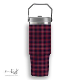 ScotsTee Shop Scottish Tullis Russell Tartan Flip Straw Tumbler 20oz 30oz