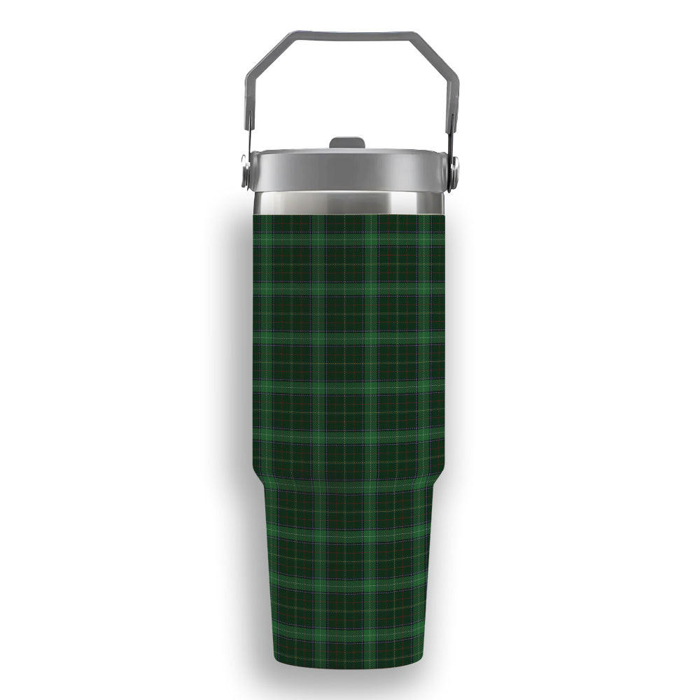 ScotsTee Shop Scottish Walsh Tartan Flip Straw Tumbler 20oz 30oz
