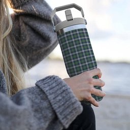 ScotsTee Shop Scottish Oliphant Dress Tartan Flip Straw Tumbler 20oz 30oz