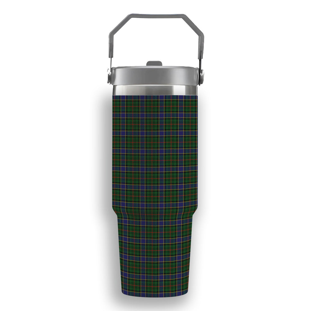 ScotsTee Shop Scottish Ogilvie of Inverarity Wilsons_ Tartan Flip Straw Tumbler 20oz 30oz