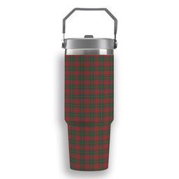 ScotsTee Shop Scottish Stewart of Appin Ancient Clan Tartan Flip Straw Tumbler 20oz 30oz