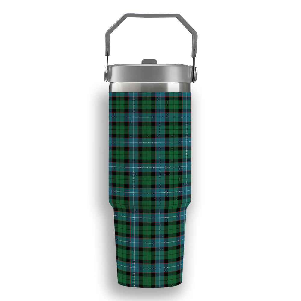 ScotsTee Shop Scottish Russell Ancient Tartan Flip Straw Tumbler 20oz 30oz