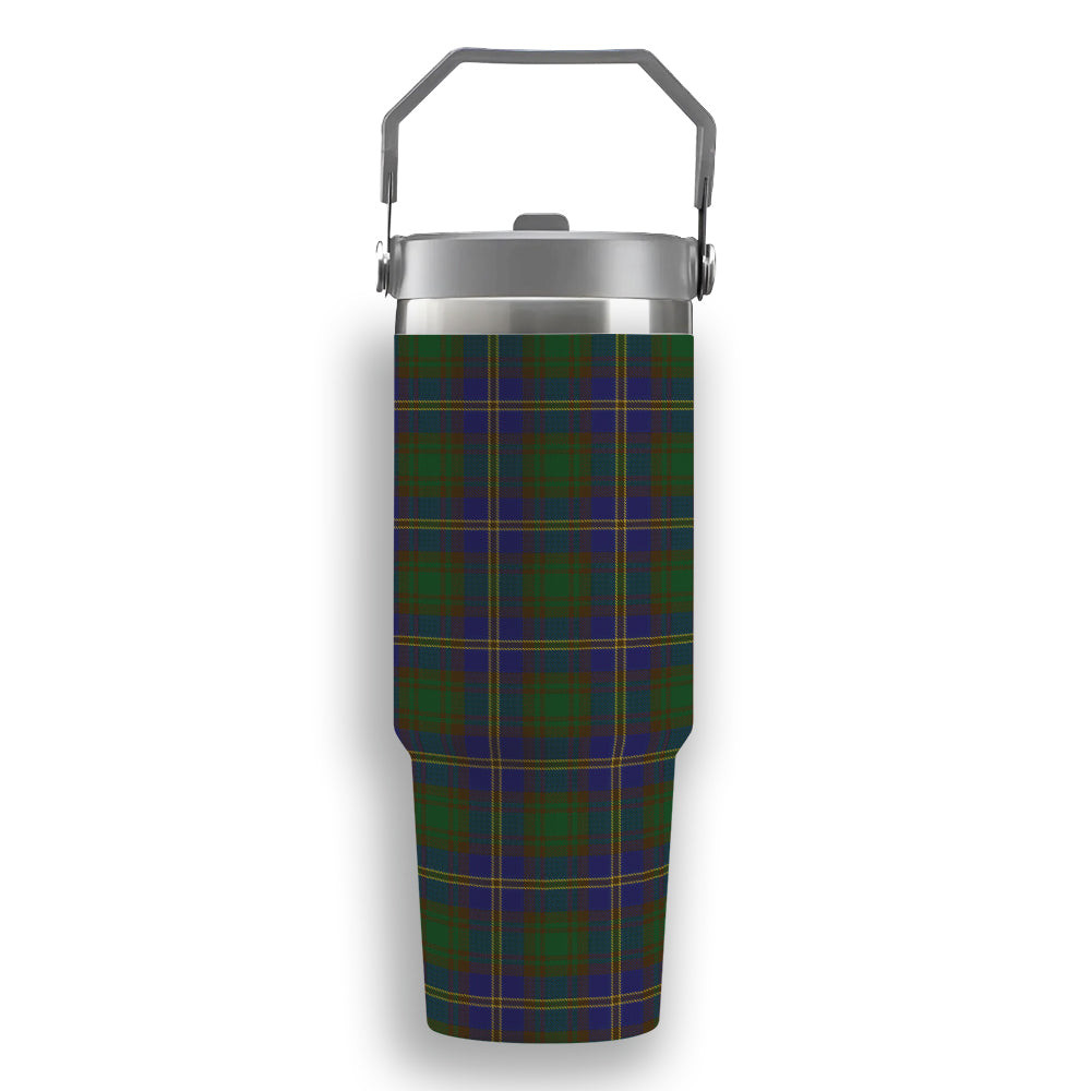 ScotsTee Shop Scottish Strang of Balkaskie Tartan Flip Straw Tumbler 20oz 30oz